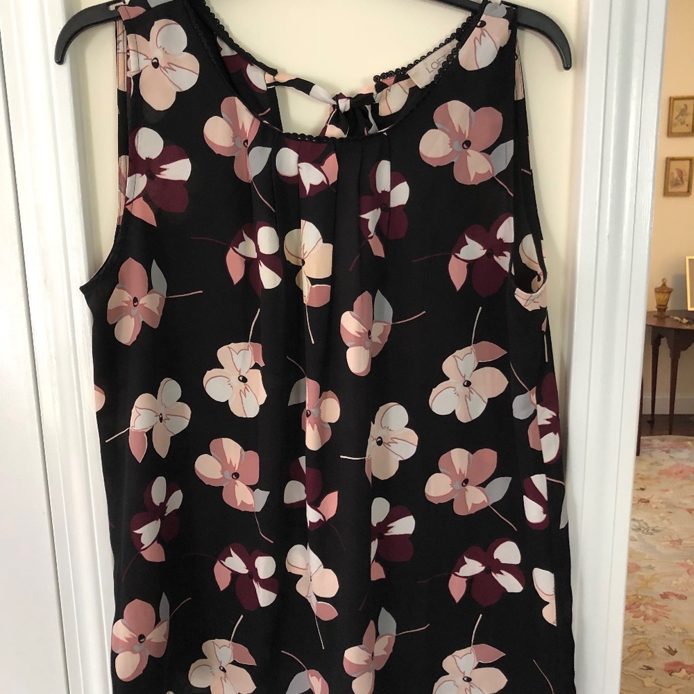 Loft Sleeveless Blouse - Size M